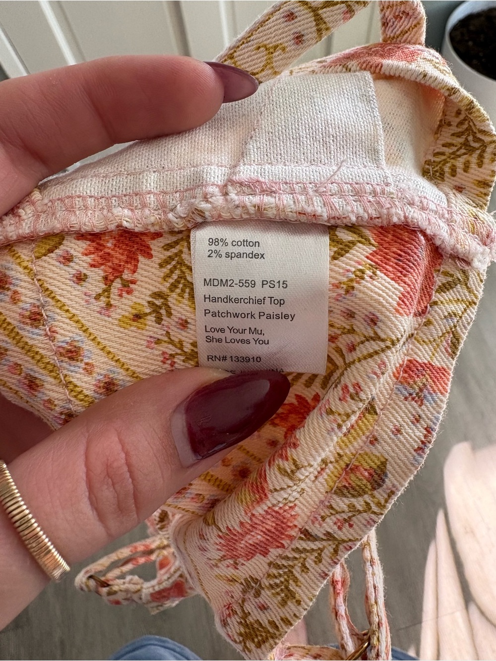 Show Me Your Mumu bandana top - Picture 6 of 6